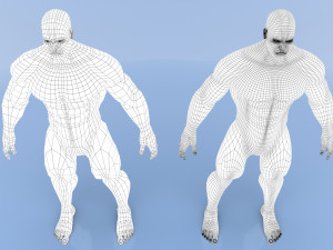 male base mesh Modelo 3D