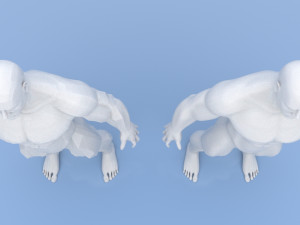 male base mesh Modelo 3D