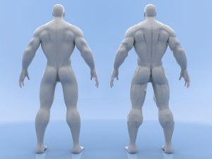 male base mesh Modelo 3D