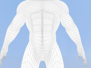 male base mesh Modelo 3D