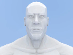 male base mesh 3D Model