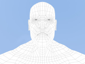 male base mesh Modelo 3D