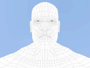 male base mesh 3D Model