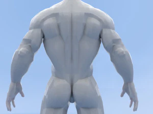 male base mesh 3D Model