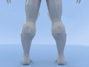 male base mesh 3D Model
