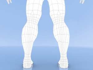 male base mesh Modelo 3D