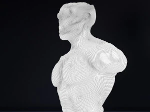 alien bust 3D Model