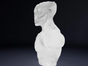 alien bust 3D Model