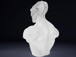 alien bust 3D Model