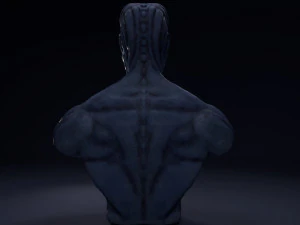 alien bust 3D Model