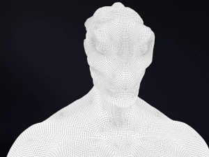 alien bust 3D Model