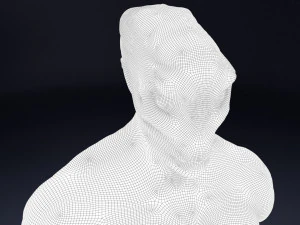alien bust 3D Model