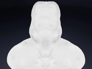 alien bust 3D Model