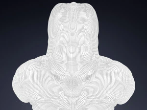 alien bust 3D Model