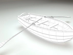 boat scene 3D Model