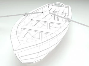 boat scene 3D Model