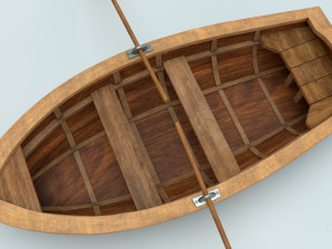 boat scene 3D-Modell