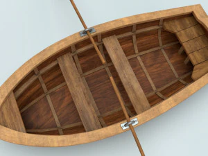 boat scene 3D Model