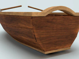 boat scene 3D Model