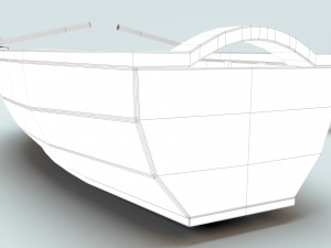 boat scene 3D-Modell