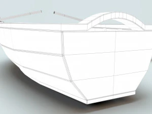 boat scene 3D Model