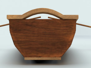 boat scene 3D-Modell