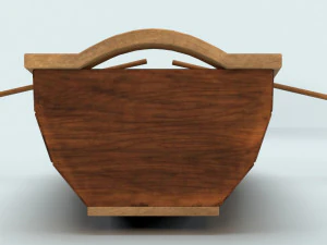 boat scene 3D Model