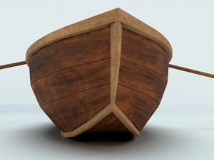 boat scene 3D-Modell