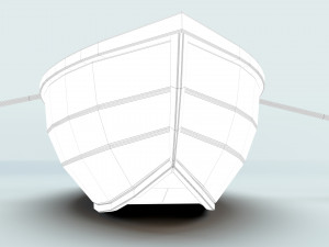 boat scene 3D-Modell