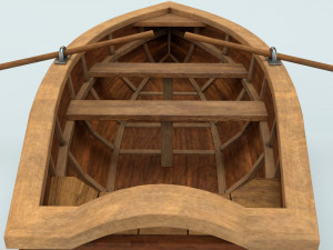 boat scene 3D-Modell