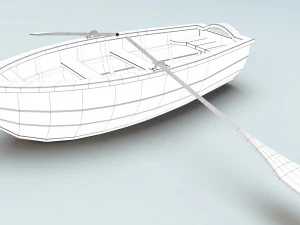 boat scene 3D Model
