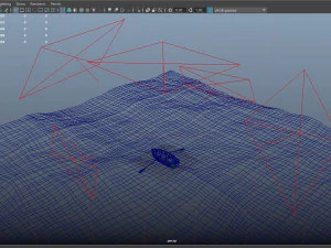 boat scene 3D Model