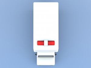 cartoon ambulance 3D-Modell