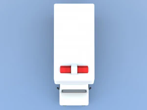 cartoon ambulance 3D Model