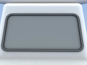 cartoon ambulance 3D Model