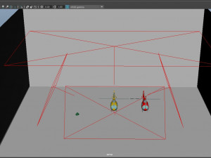 cartoon helicopter 3D Модель