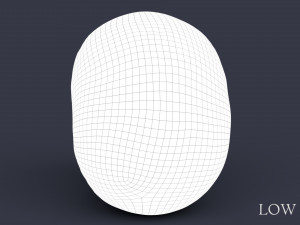 human skull Model 3D