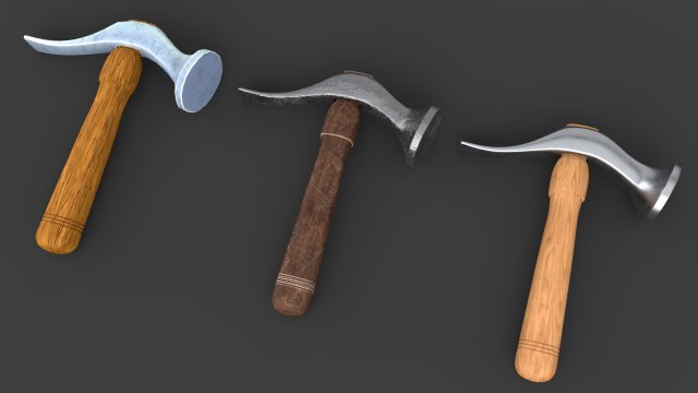 shoe hammer 3D-Modell .c4d .max .obj .3ds .fbx .stl .blend 