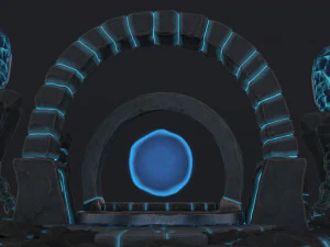 stylized altar 3D Model