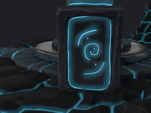 stylized altar Model 3D