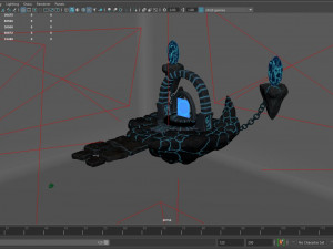 stylized altar Model 3D