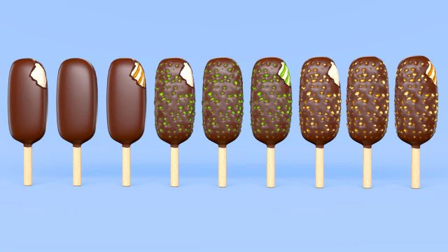 ghiaccioli Modello 3D .c4d .max .obj .3ds .fbx .stl .blend 