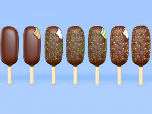 ghiaccioli Modello 3D