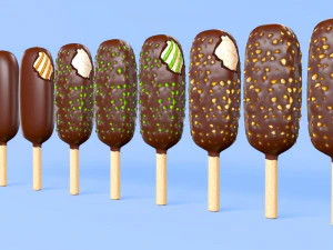 ghiaccioli Modello 3D