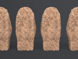hittite lion statue 3D Model