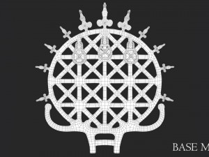 hittite sun disc Model 3D