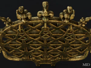 hittite sun disc 3D Model
