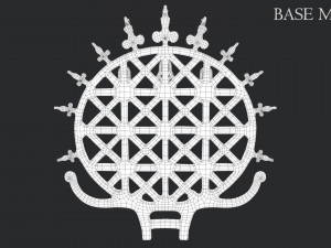 hittite sun disc Model 3D