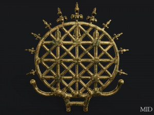 hittite sun disc Model 3D