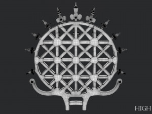 hittite sun disc Model 3D